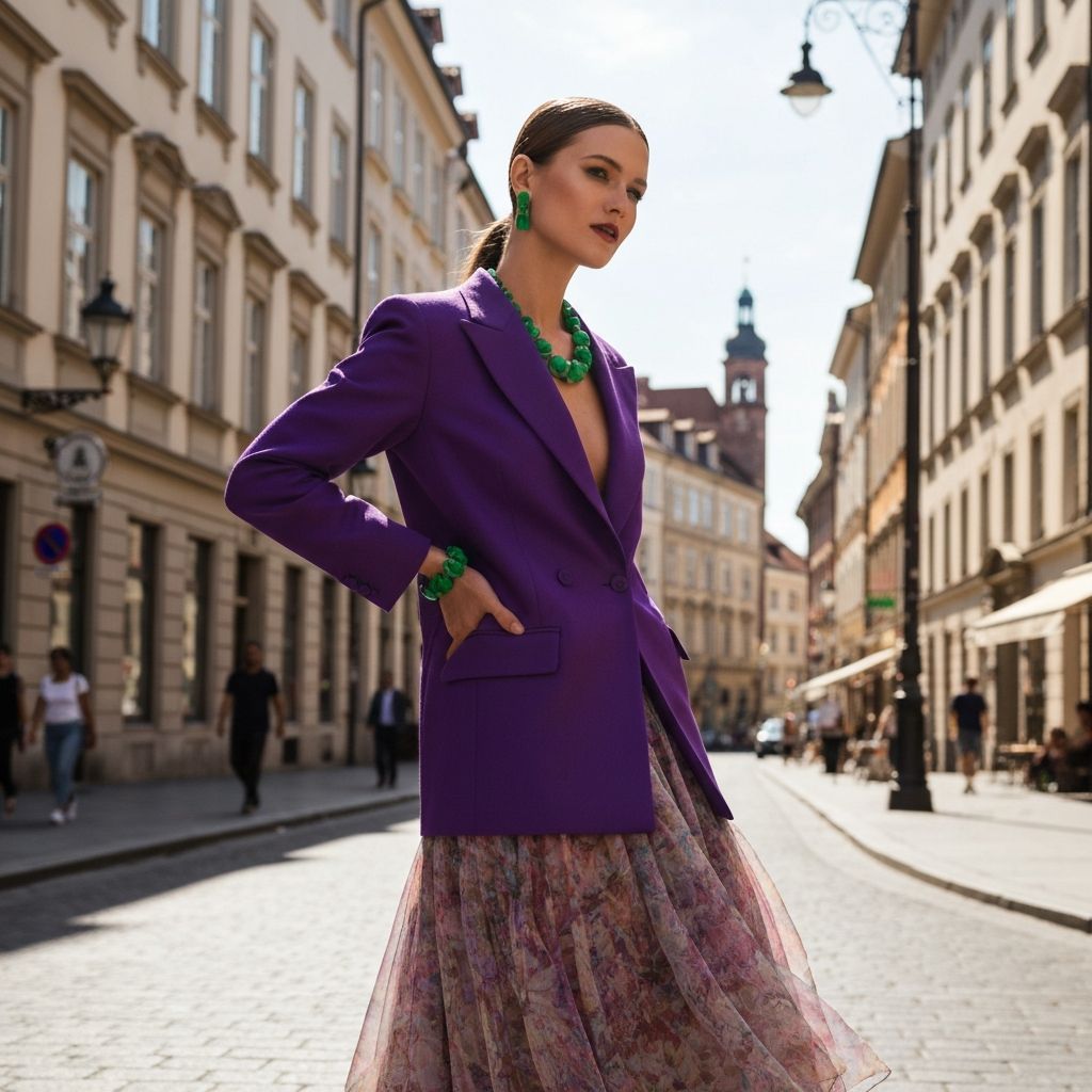 HOW TO INTRODUCE COLOUR TO YOUR LOOK